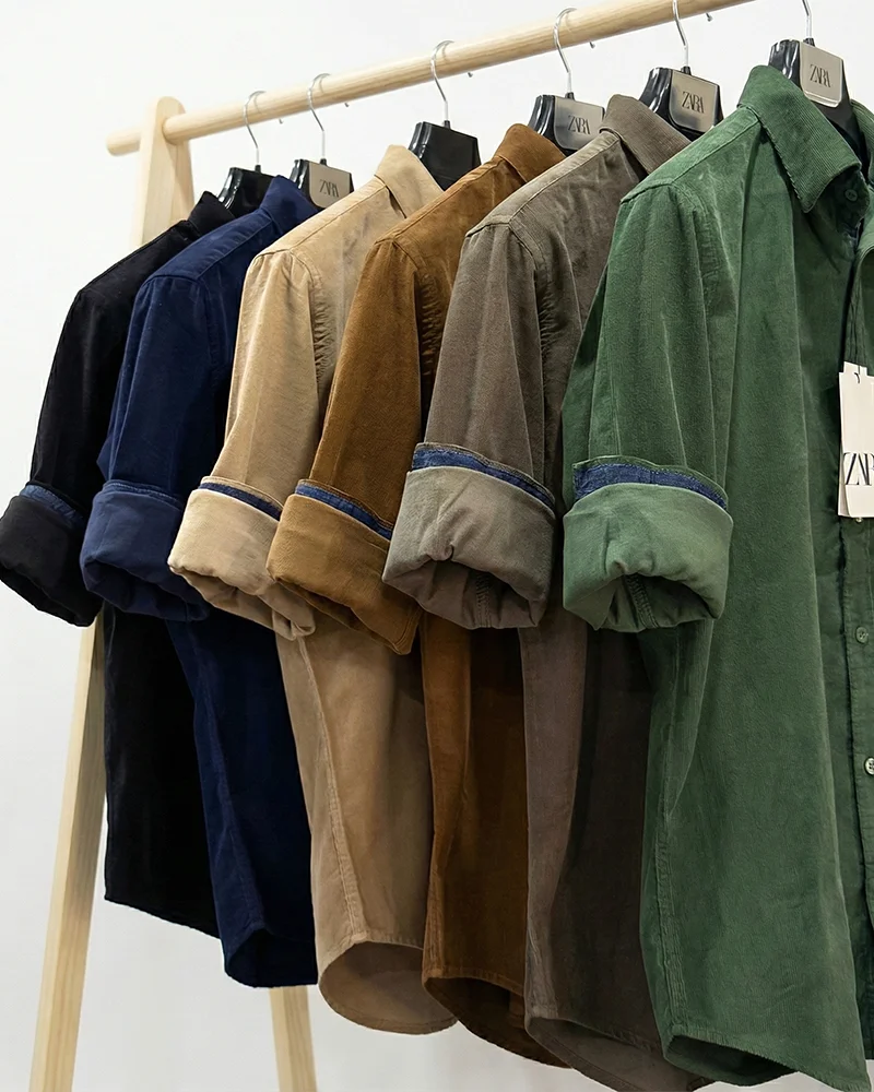 پیراهن مردانه کبریتی | طرح کلاسیک، بافت نرم و دوام بالا