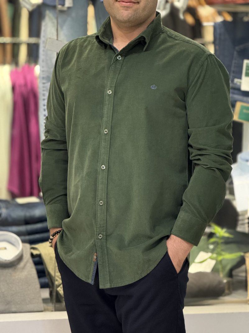 پیراهن مردانه کبریتی | طرح کلاسیک، بافت نرم و دوام بالا